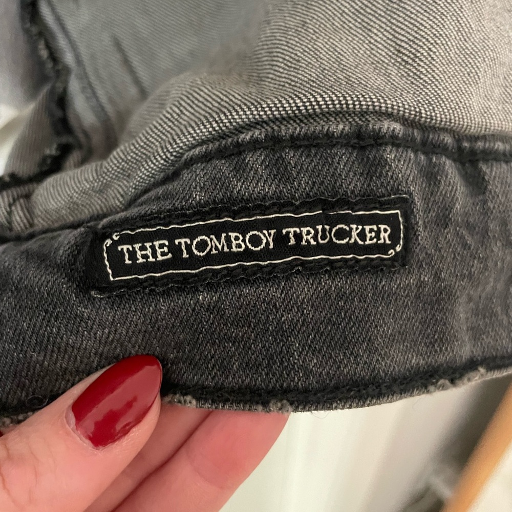 Lucky Brand Charcoal Denim Jacket - Picture 3 of 4